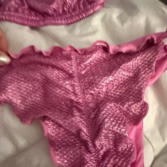 Luli Fama Vibrant Pink Bikini - Picture 9 of 14